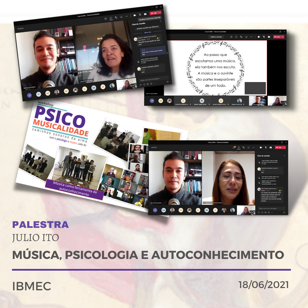 psicólogo julio ito palestra ibmec psicomusicalidade