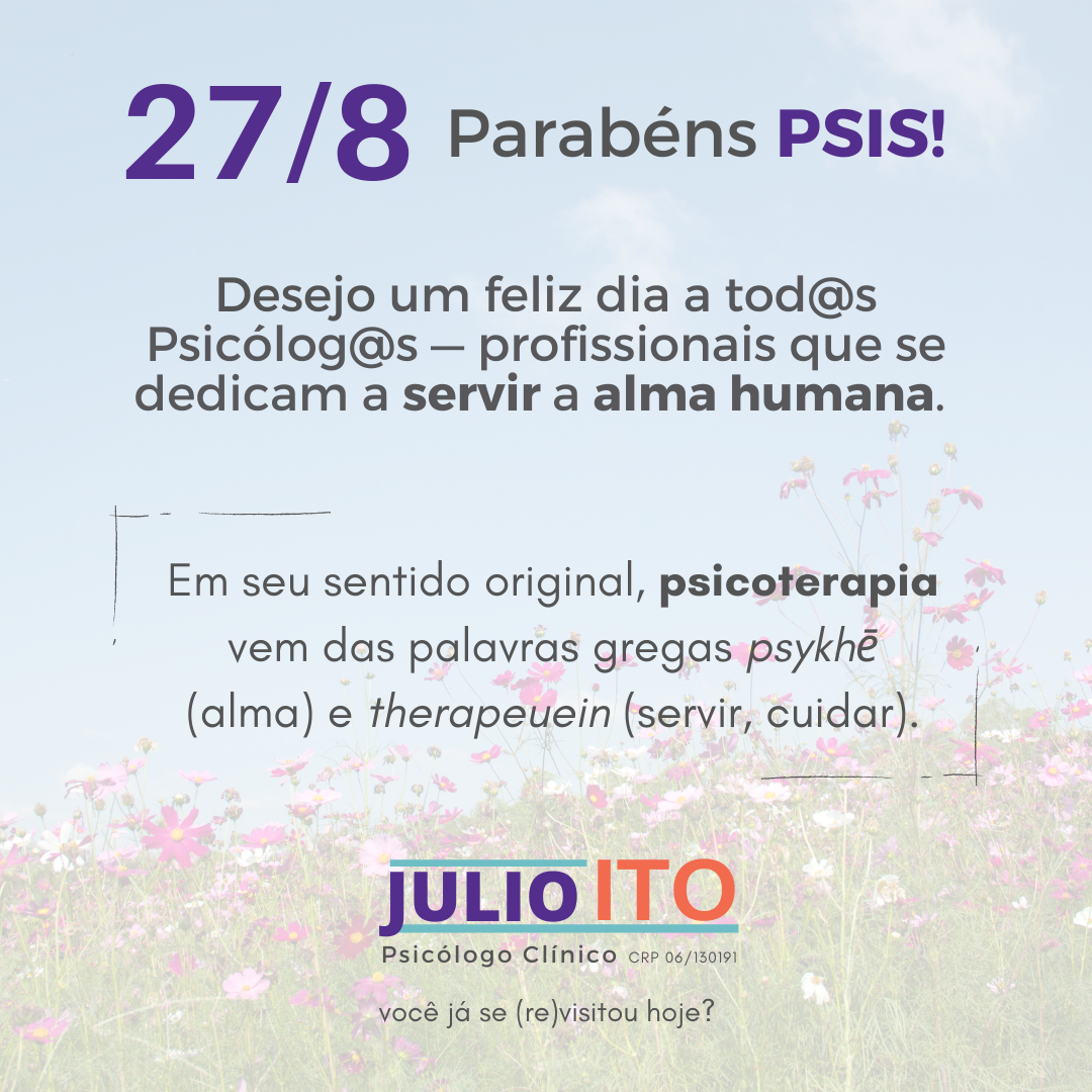 dia do psicólogo julio ito